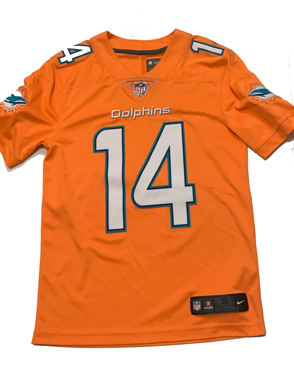Nike Orange Miami Dolphins Jersey